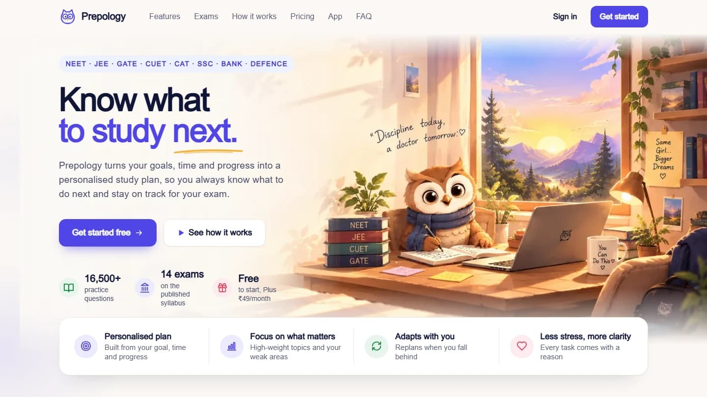 Prepology screenshot